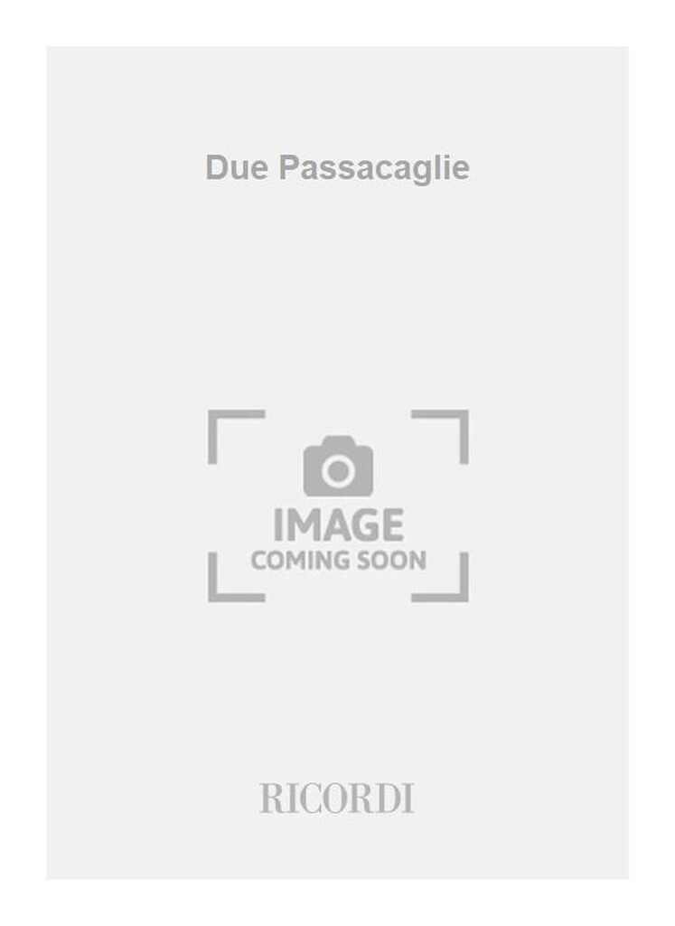 Due Passacaglie